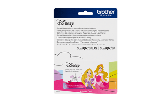 Disney Rapunzel en Doornroosje snijpatronencollectie CADSNP08