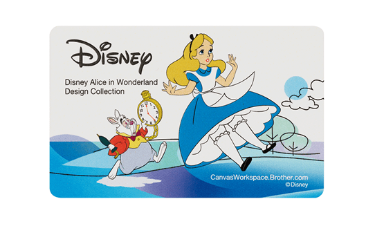 CADSNP09 Disney Alice in Wonderland snijpatronen collectie