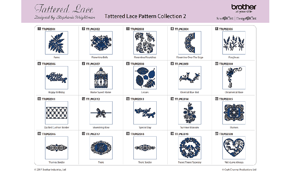 ScanNCut Tattered Lace Collectie 2 CATTLP02 2