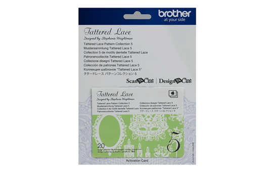 Brother ScanNCut Tattered Lace Collectie 5 CATTLP05