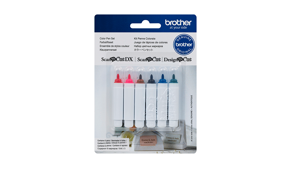 ScanNCut 6 Colour Pen Set CAPEN1 