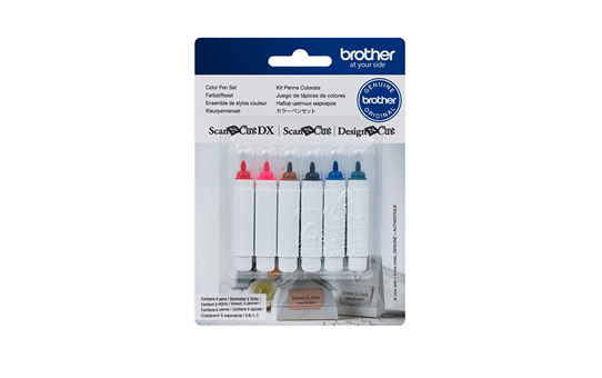 ScanNCut Set mit Stiften in 6 Farben CAPEN1