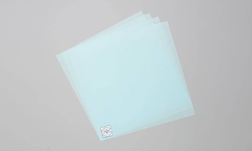 3 sheets of blue high tack adhesive support sheets for ScanNCut