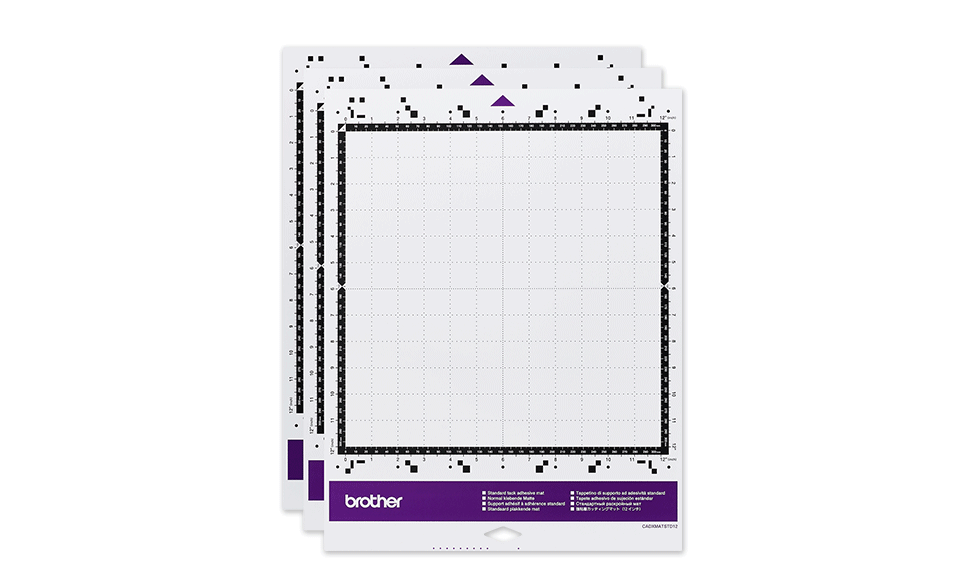 Support adhésif à adhérence standard CADXMAT3STD12 - 3 pièces 2