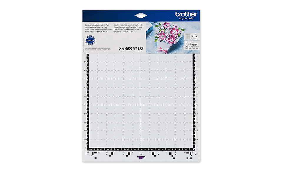 Support adhésif à adhérence standard CADXMAT3STD12 - 3 pièces