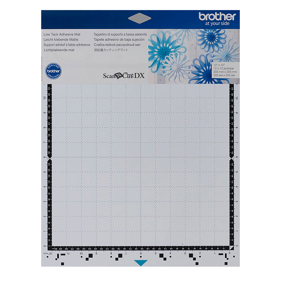 Black and white ScanNCut DX 12" cutting mat CADXMATLOW12
