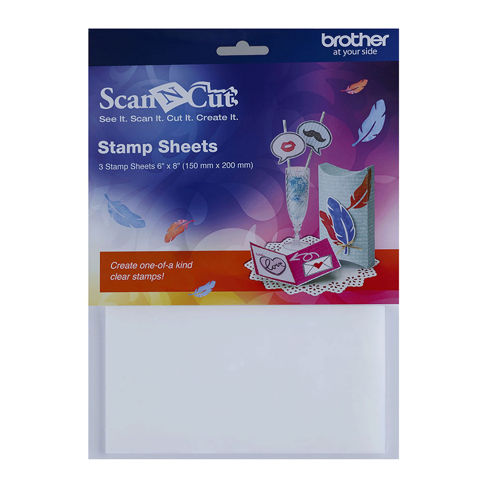 Silicone stamp sheets CASTPS1 for ScanNCut