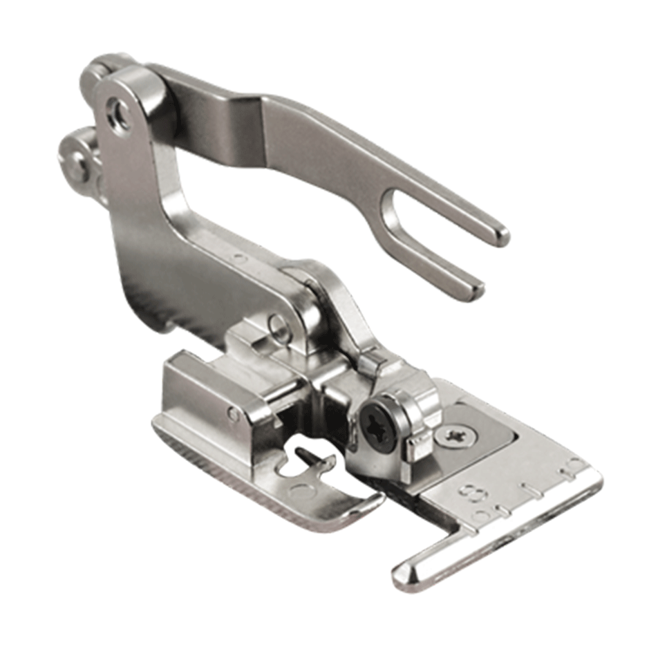 Metal side cutter presser foot F054