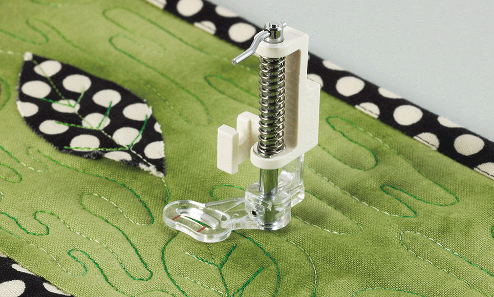Quilt- en watteervoet F005N