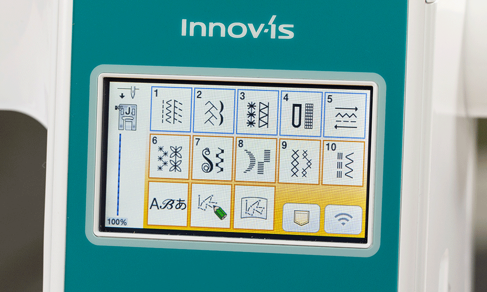 Innov-is F580 naai-, quilt- en borduurmachine 3