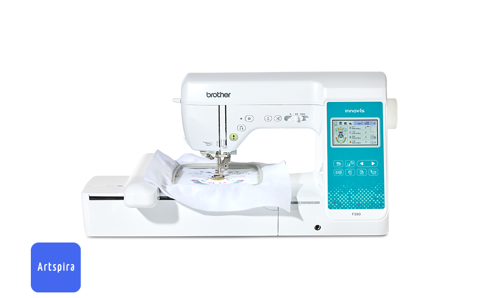 Innov-is F580 sewing, quilting and embroidery machine