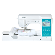 Brother Innov-is F560 sewing / enbroidery machine on white background