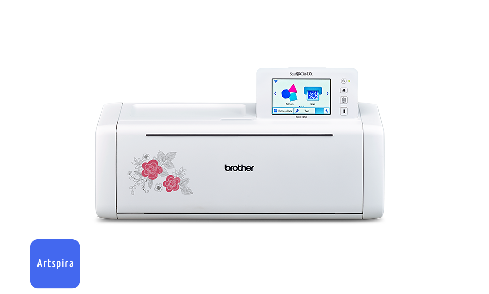 ScanNCut SDX1250 skanne- og skj&aelig;replotter for hjem og hobby