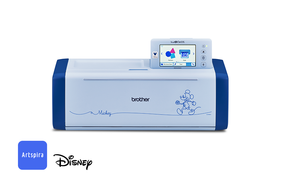 ScanNCut SDX2250D Disney home hobby scanning and cutting machine