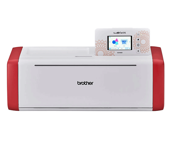 ScanNCut SDX900 machine in wit en rood