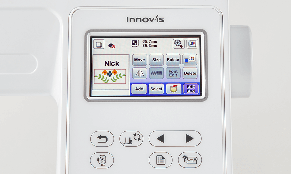 Innov-is M240ED borduurmachine 4