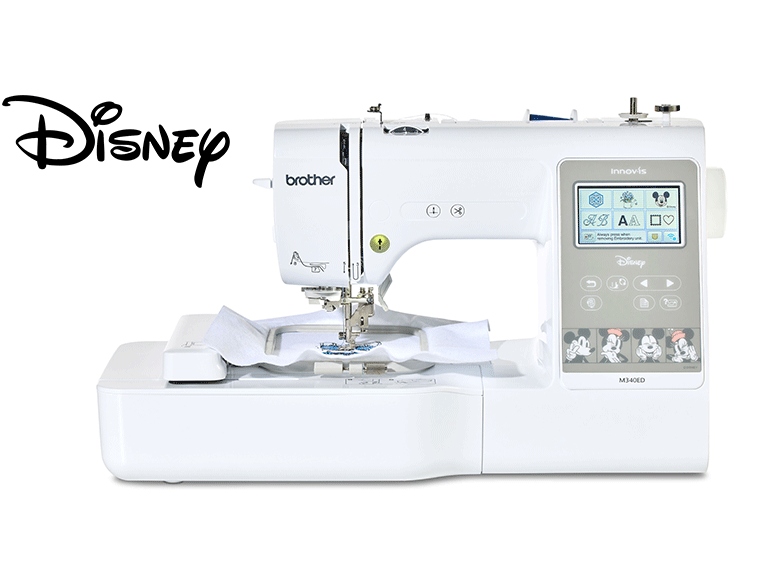 Machine à broder Brother Innov-is M340ED sur fond blanc