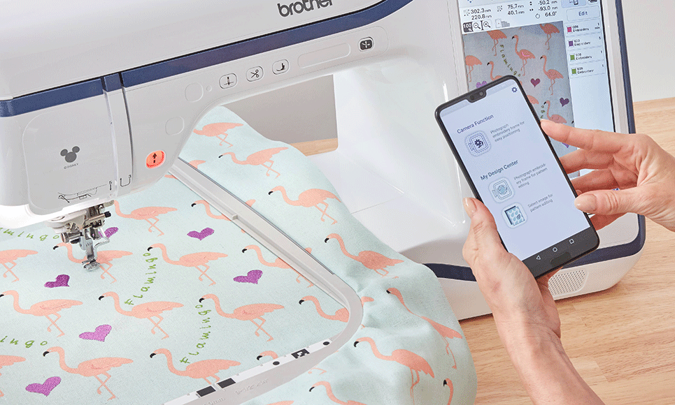 Innov-is Stellaire XE1 embroidery machine 3
