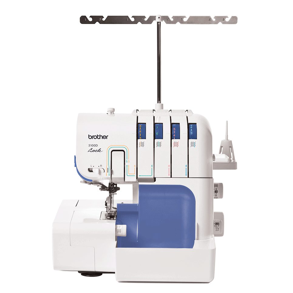 Оверлок Brother 5100D вид спереди