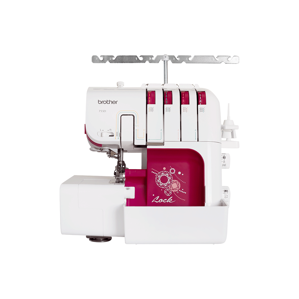 Оверлок Brother 755D вид спереди