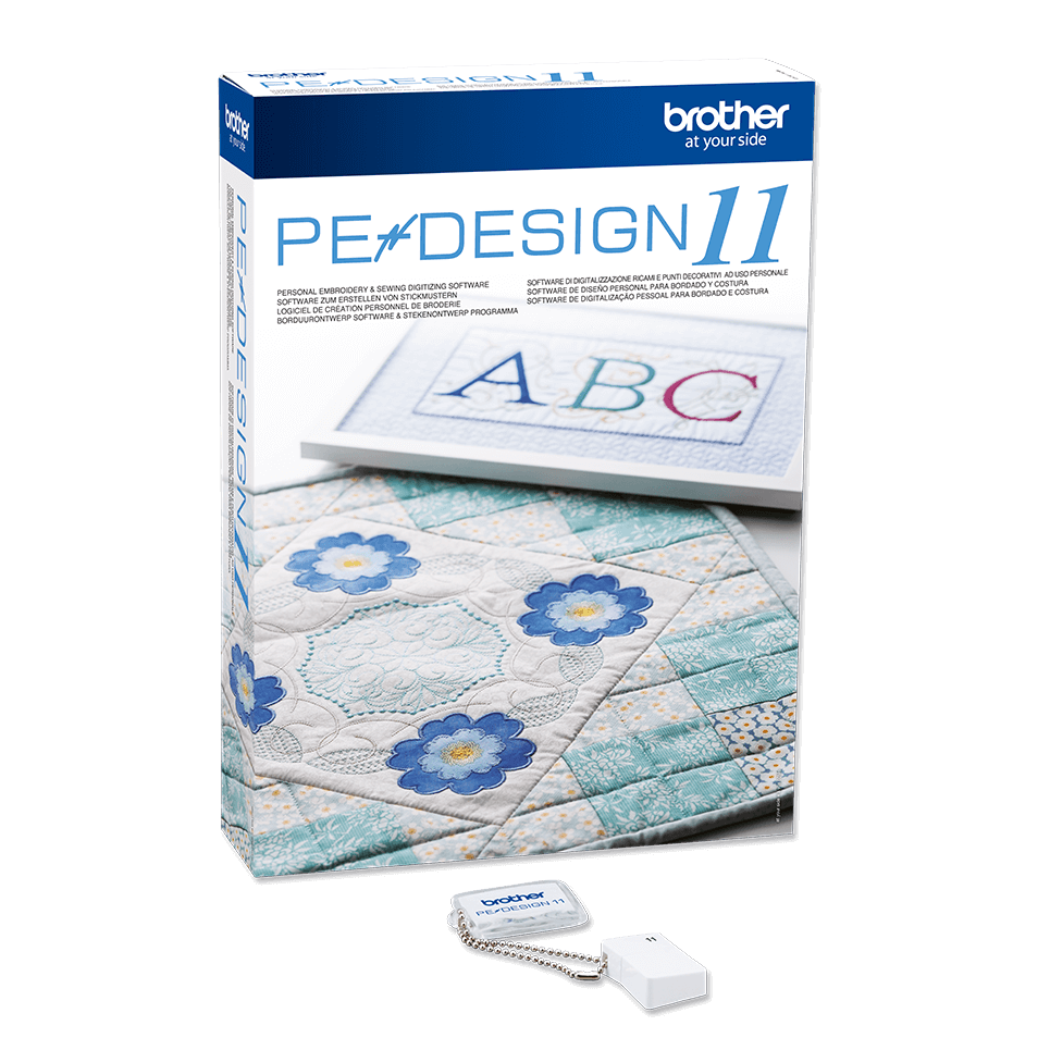 PEDesign 11 Advanced Embroidery Software Brother