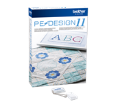 PE Design 11 Digitalisierungssoftware für Stickereien mit USB-Dongle