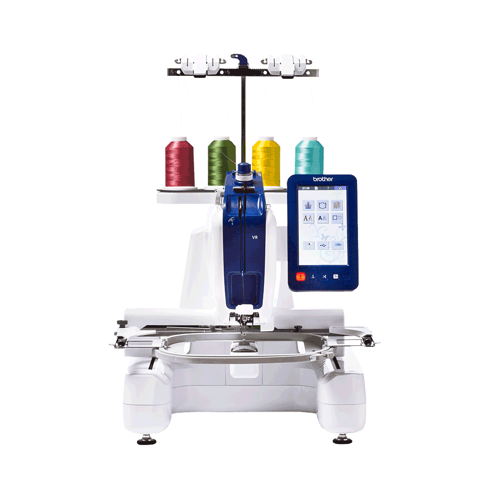 Brother VR single needle embroidery and free-motion quilting machine