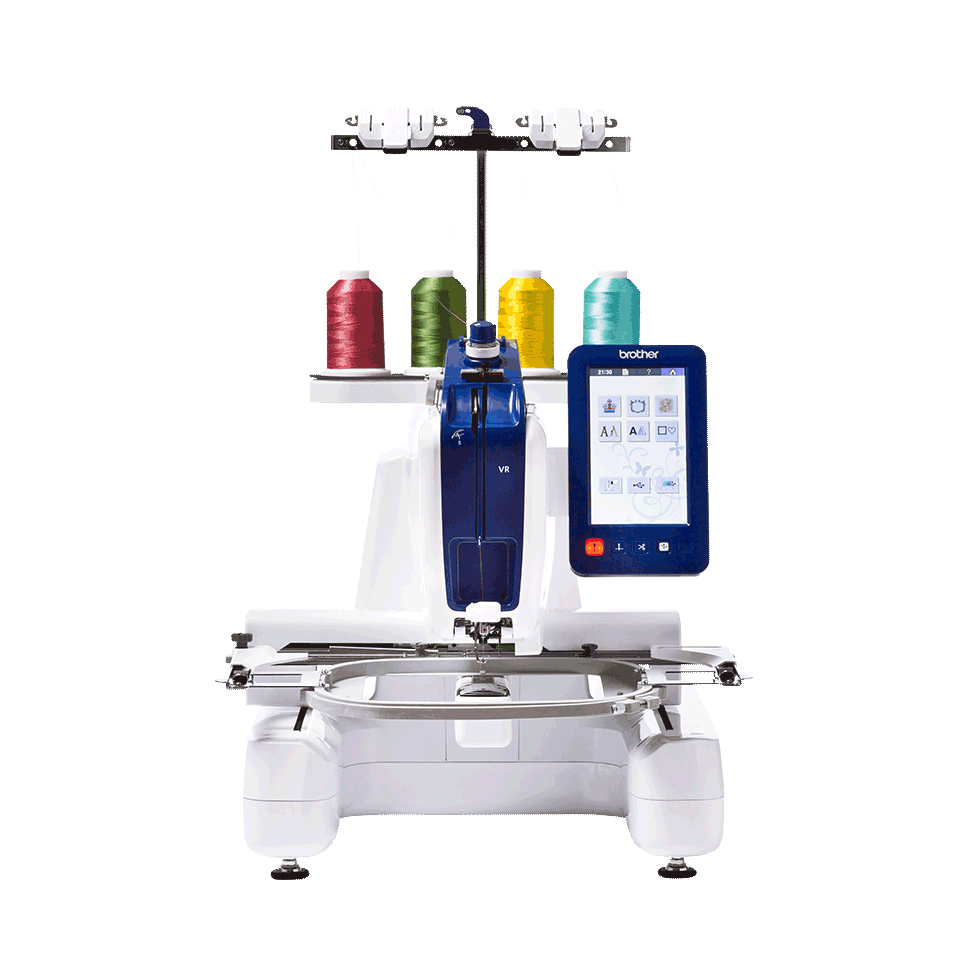 Brother VR single needle embroidery and free-motion quilting machine