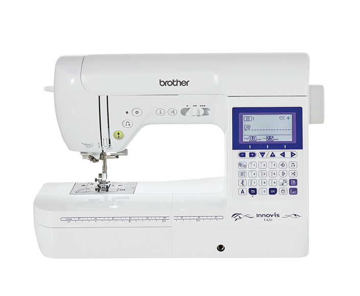 Innov-is F420 computerized sewing machine intermediate sewers front