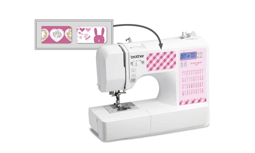 KD40 Little Angel (Petit Ange) Machine à coudre électronique 8