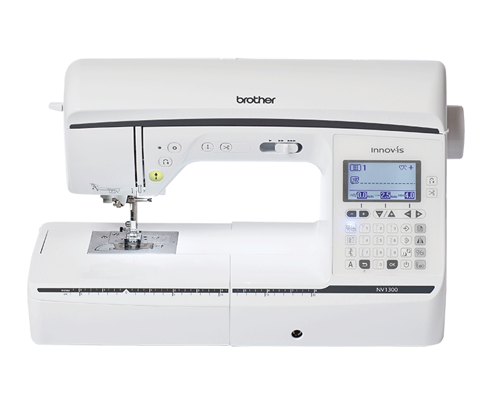 Innov-is NV1300 computerized sewing machine intermediate sewers front