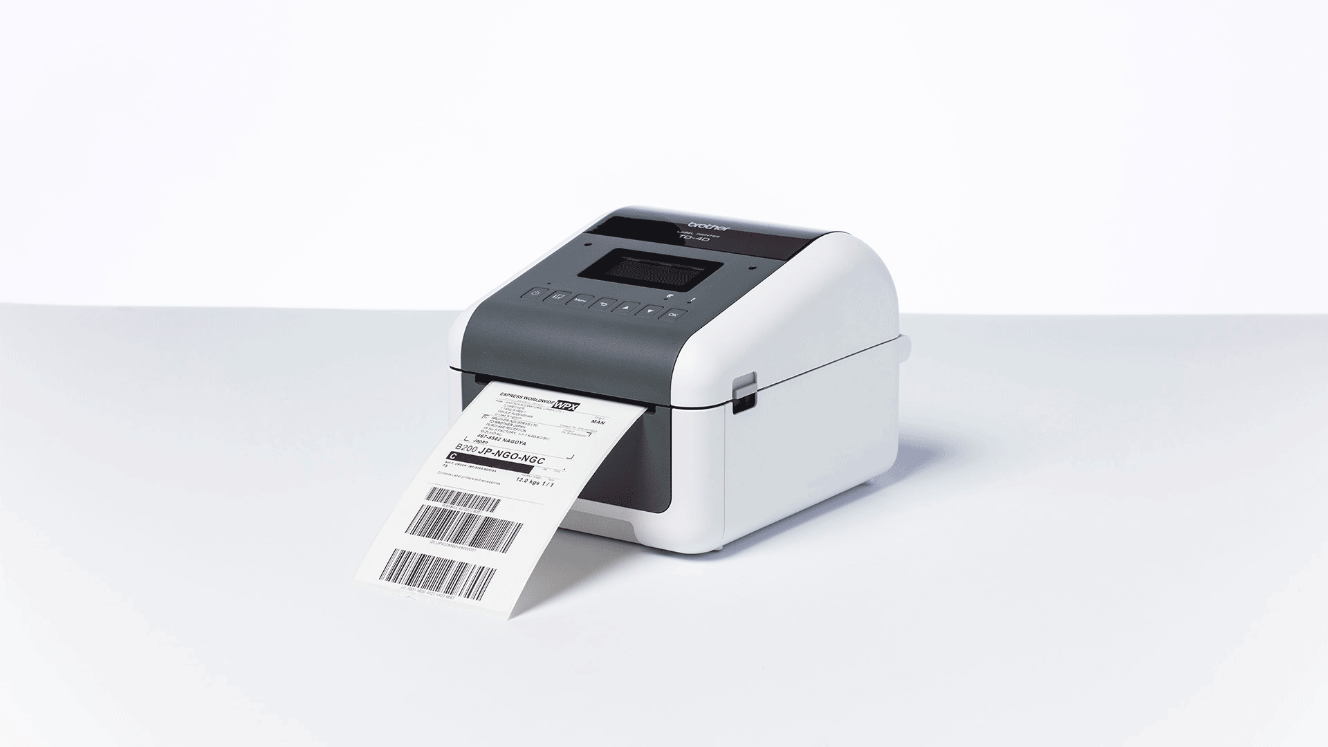 TD-2120N Imprimante d'étiquettes à thermique direct 2 pouces 5