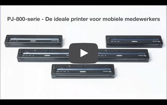 PJ-823 Mobiele thermische A4 printer 5