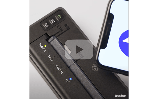 Brother PJ-862 - A4 mobilusis terminis spausdintuvas su Bluetooth ryšiu 5