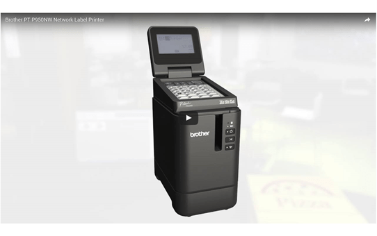PT-P950NW Wireless Label Printer 7