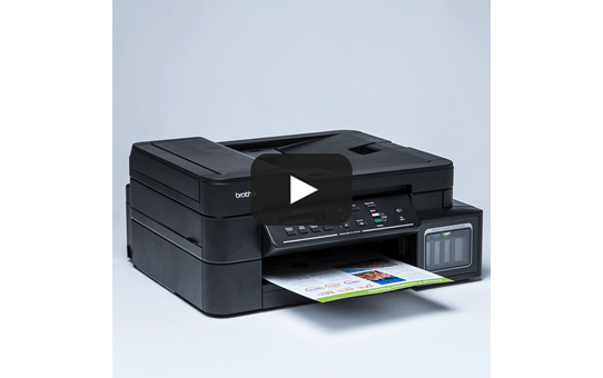 DCP-T710W InkBenefit Plus barevná multifunkční bezdrátová inkoustová tiskárna Brother 8