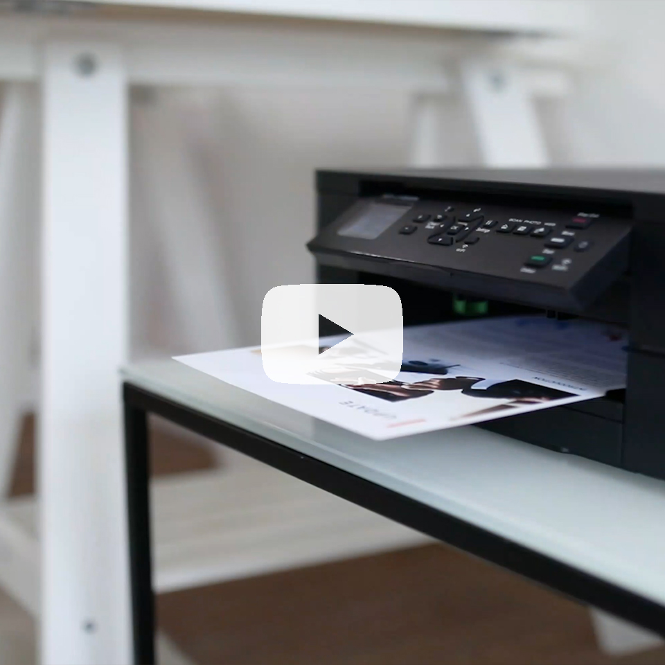 Brother DCPJ1050DW A4 allinone inkjet printer