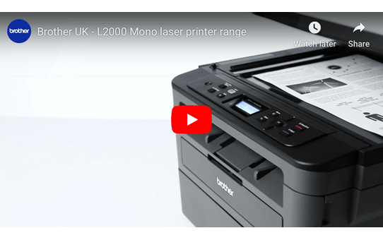 Imprimante monofonction Brother HL-L2310D - Imprimante - Noir et