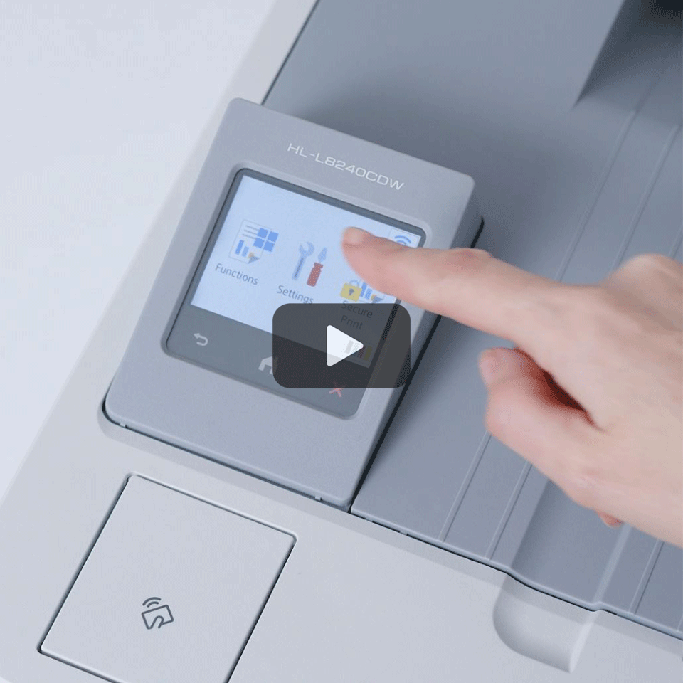 HL-L8240CDW - trådløs og kompakt A4 LED-printer 7