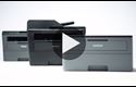 Compact Wireless 4-in-1 Mono Laser Printer - Brother MFC-L2730DW  4