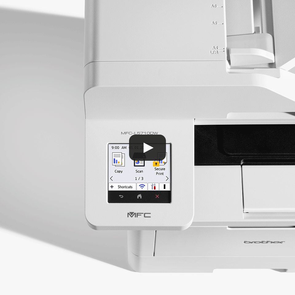 Brother MFC-L5710DW Professionele draadloze all-in-one zwart-witlaserprinter 7