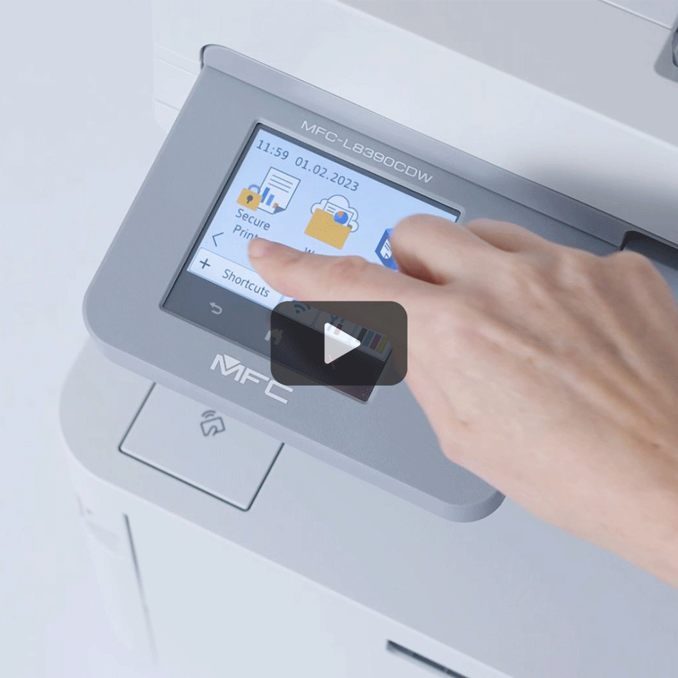 MFC-L8390CDW - Professionel, trådløs A4 alt-i-én LED-printer 7