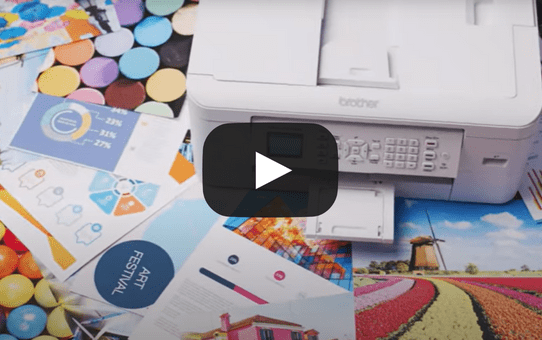 Brother MFC-J1010DW Wireless Color Inkjet All-in-One Printer with Mobile  Device and Duplex Printing with 4 Months Free Ink included with Refresh