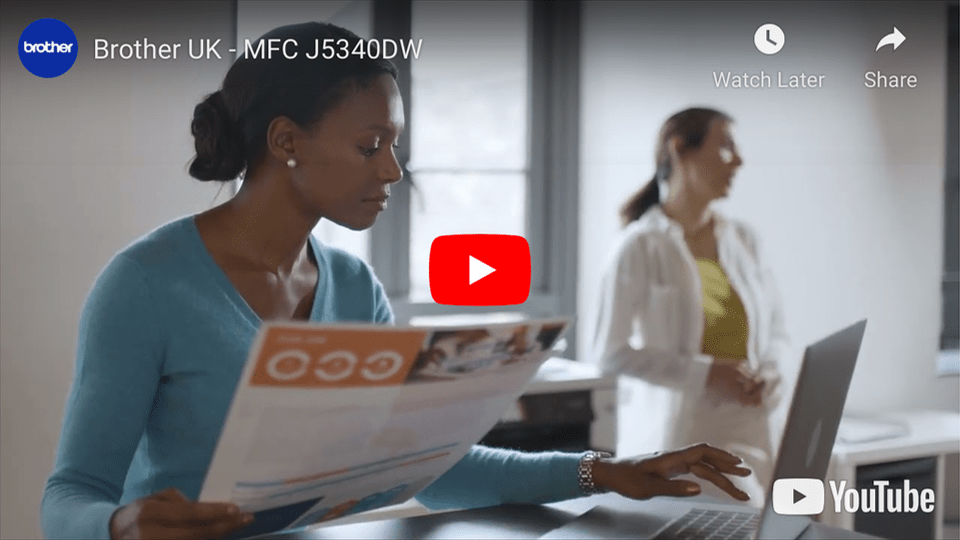 MFC-J5340DWE Stampante multifunzione inkjet A3 wireless, inclusi 4 mesi di abbonamento EcoPro 4