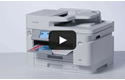 Brother MFC-J5955DW profesionāls A4 krāsu tintes bezvadu all-in-one printeris ar A3 drukas iespēju 6