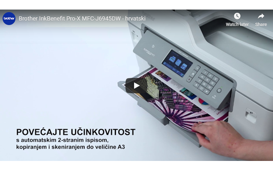 MFC-J6945DW bežični A3 tintni višenamjenski uređaj u boji za ispis, kopiranje, skeniranje i faksiranje* 7