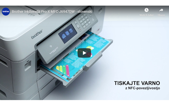 MFC-J6947DW brezžična A3 barvna brizgalna večfunkcijska naprava za tiskanje, kopiranje, skeniranje in faksiranje* 7