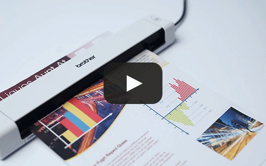 Brother DS-640 Compact Mobile Scanner 