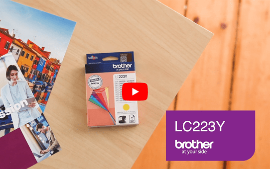Genuine Brother LC223Y Ink Cartridge – Yellow 5