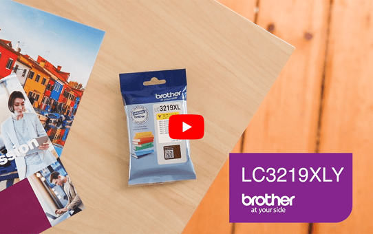 Genuine Brother LC3219XLY Ink Cartridge in yellow 5